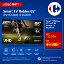 Smart Tv Noblex 65 Uhd 4k Google Tv Bluetooth