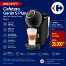 Cafetera Genio S Plus Nescafé Dolce Gusto Negra