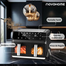 Freidora de Aire Novohome NH-AF DUAL 8L Doble Canasto 1700W Digital