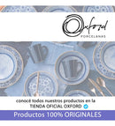 Juego De Vajilla Platos Decorados Energy Oxford 18 P